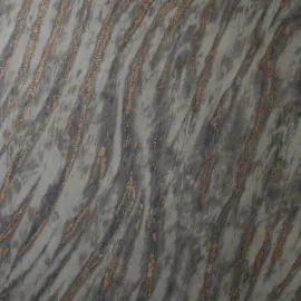 Crown Ember Abstract Fur Effect Smoke Metallic Wallpaper - M1863