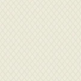 Vymura Santina Trellis White/Silver Metallic Glitter Wallpaper - M95680
