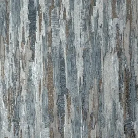 Vymura Gianni Textured Plain Blue/Grey Metallic Wallpaper - M95700