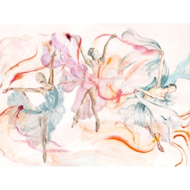 Grandeco Young Edition Dancers Multi Wall Mural - ML2201