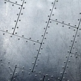 Origin Tiled Metal Steel Wall Mural - MUR144