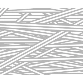 Origin Striped Cross Pattern Grey Wall Mural - MUR290