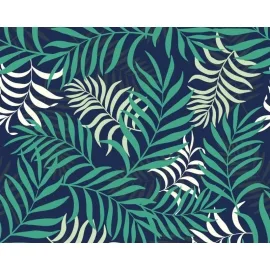 Origin Exotic Jungle Leaves Green Wall Mural - MUR297