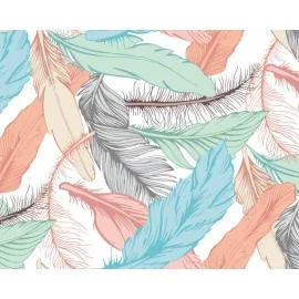 Origin Oversized Feathers Multi Wall Mural - MUR302