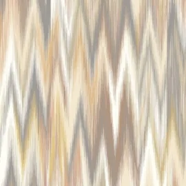 Origin Ikat Zig Zag Natural Linen Wall Mural - MUR343