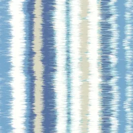 Origin Linear Stripe Navy Blue Wall Mural - MUR347