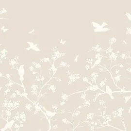 Origin Blossom Trail Natural Stone Wall Mural - MUR352