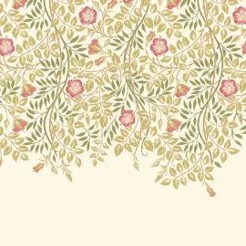 Origin Cascading Rosehip Rose Pink Wall Mural - MUR400