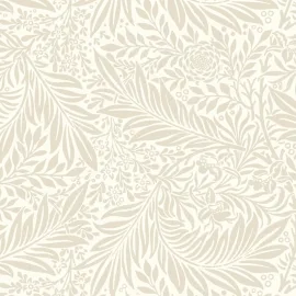Origin Trailing Ferns Stone/Linen Wall Mural - MUR405