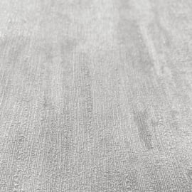 Muriva Darcy James Oleana Plain Texture Grey Metallic Wallpaper - 703081