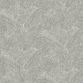 Galerie Enchanted Rulong Geometric Maze Dark Grey Wallpaper - NHW1022