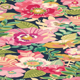 Ohpopsi Revive Poppies Midnight Garden Wallpaper - REV50123W