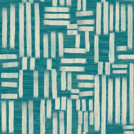 Ohpopsi Revive Interlace Teal Wallpaper - REV50143W