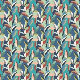 Ohpopsi Riviera Peacock Wallpaper - ABS50101W
