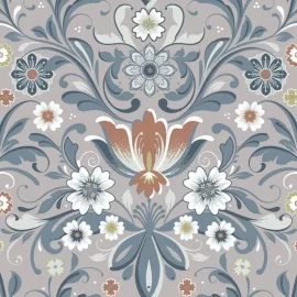 Galerie Sommarang 2 Östanskär Beige/Blue Wallpaper - S24110