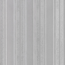 Galerie Simply Silks 4 Classic Stripe Silver Metallic Wallpaper - SB37905