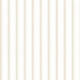 Ohpopsi Ticking Stripe Barley Wallpaper - SIS50113W