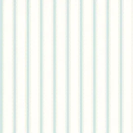 Ohpopsi Ticking Stripe Seafoam Wallpaper - SIS50119W