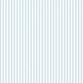 Ohpopsi Candy Stripe Baby Blue Wallpaper - SIS50122W