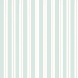 Ohpopsi Wide Multi Stripe Seafoam Wallpaper - SIS50134W