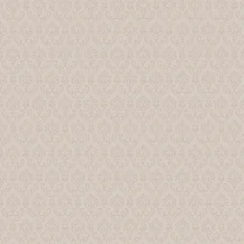 Galerie Simply Silks 4 Small Damask Taupe Metallic Wallpaper - SK34708