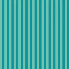 Ohpopsi Bloc Stripe Richard Teal Wallpaper - STR50117W