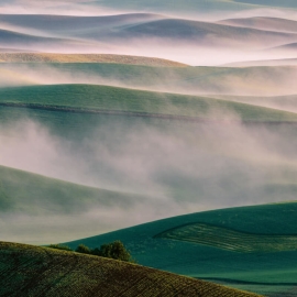 Anaglypta Wall-art Foggy Hills Wall Mural - 5069-8