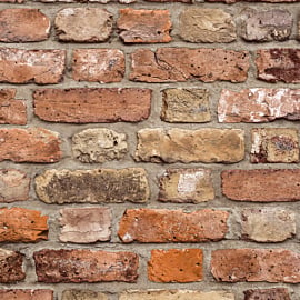 Grandeco Rustic Brick Beige/Rust Wallpaper - WL2202