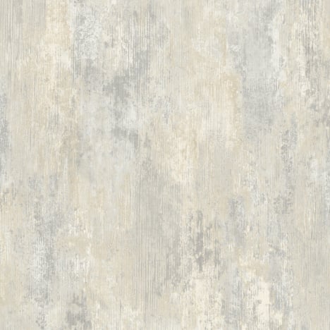 Grandeco Vincenzo Distressed Texture Neutral Metallic Wallpaper - 191301