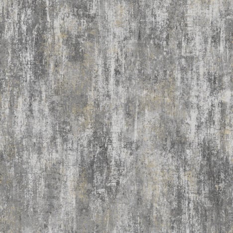 Muriva Phelan Industrial Texture Charcoal Metallic Wallpaper - 209103