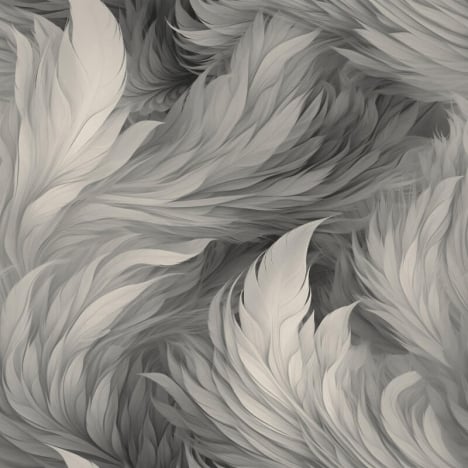 Muriva Plumes Feather Black Wallpaper - 217503
