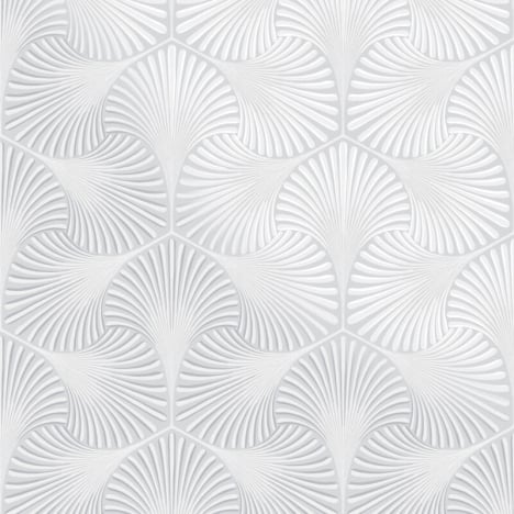 Holden Decor Varano Geometric Dove/Silver Metallic Wallpaper - 36010