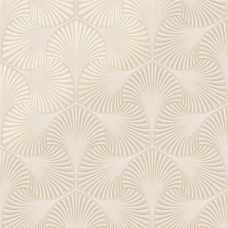 Holden Decor Varano Geometric Cream Metallic Wallpaper - 36014