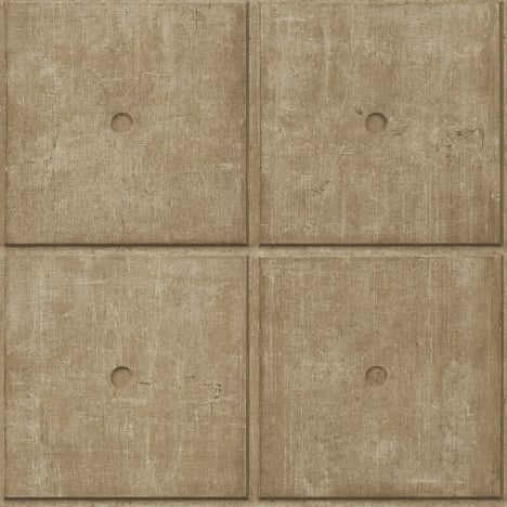 Rasch Concrete Blocks Gold Wallpaper - 499445