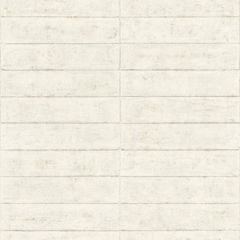 Rasch Concrete Brick Effect Off White Wallpaper - 499612