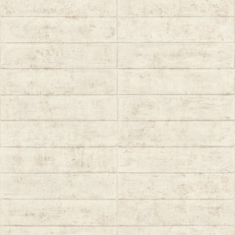 Rasch Concrete Brick Effect Pale Beige Wallpaper - 499629