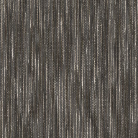 Rasch Curiosity Linear Texture Black/Gold Metallic Wallpaper - 537741