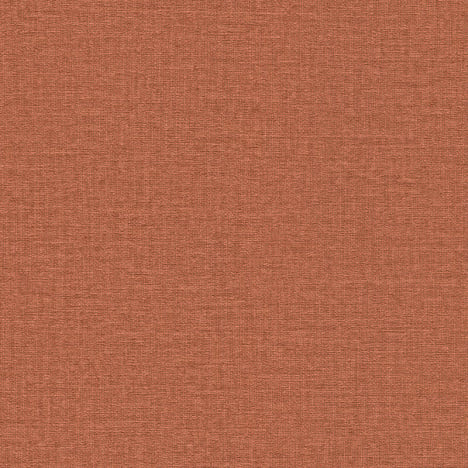 Rasch Lirico Textile Effect Rust Red Wallpaper - 555912