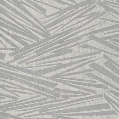 Rasch Sky Lounge Abstract Fractal Silver Metallic Wallpaper - 608342