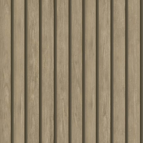Holden Decor Acacia Wood Slat Light Oak Wallpaper - 91382