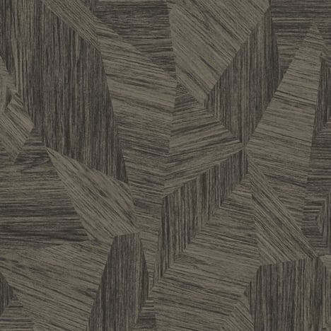Grandeco Attitude Talenso Geometric Charcoal Wallpaper - A66603