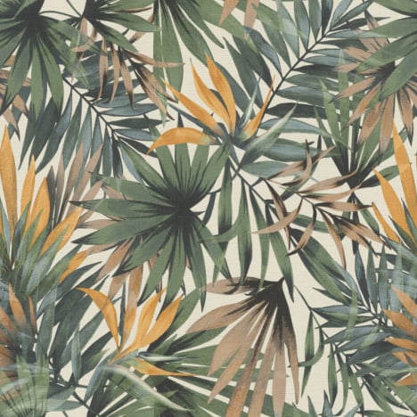 Freundin Vivid Palm Leaves Green Multi Wallpaper - 465211