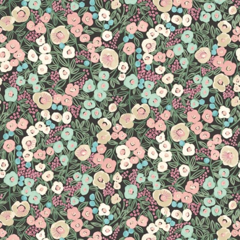 Ohpopsi Glasshouse Flora Ditsy Midnight Wallpaper - GHS50110W
