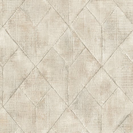 Grandeco Andros Geometric Cream Wallpaper - A47507