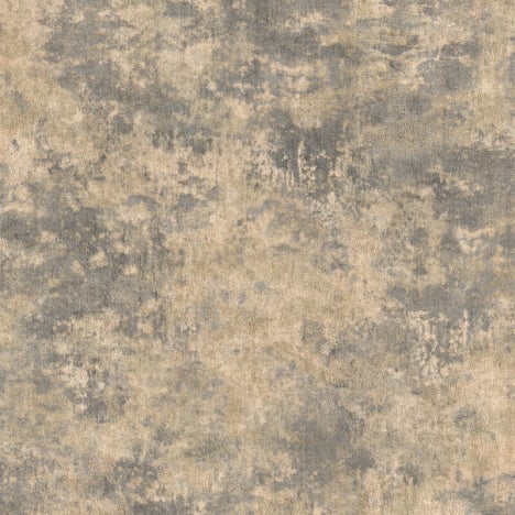 Grandeco Drape Plain Beige/Grey Metallic Wallpaper - EE1202