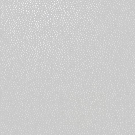 Holden Decor Pinto Dots Grey/Silver Metallic Wallpaper - 36141