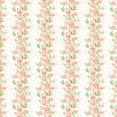 Ohpopsi Ichika Sakura Floral Peach Wallpaper - IKA50126W