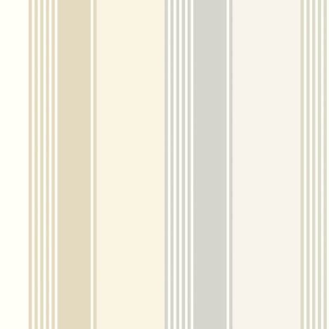 Ohpopsi Laid Bare Multi Stripe Linen Wallpaper - LBK50109W