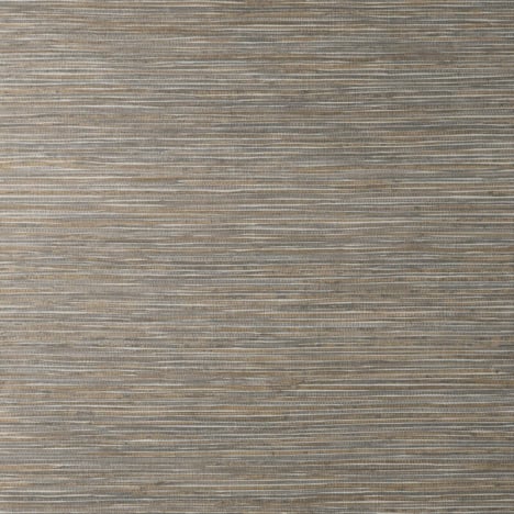 Crown Fusion Plain Weave Stone Grey Metallic Wallpaper - M1767