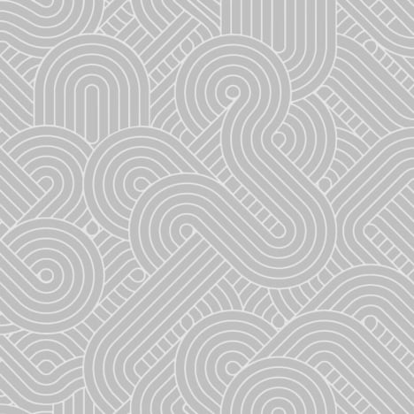 Muriva Orbis Geometric Grey Metallic Wallpaper - M61609